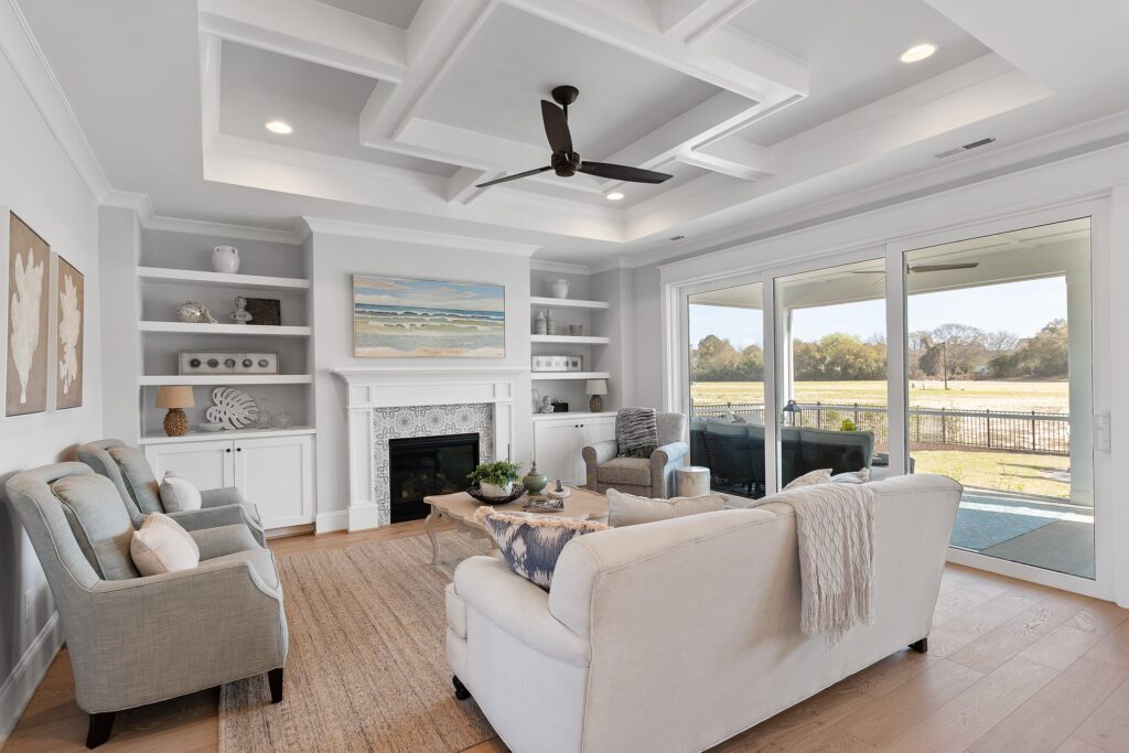 East Wynd Model Home Living Area