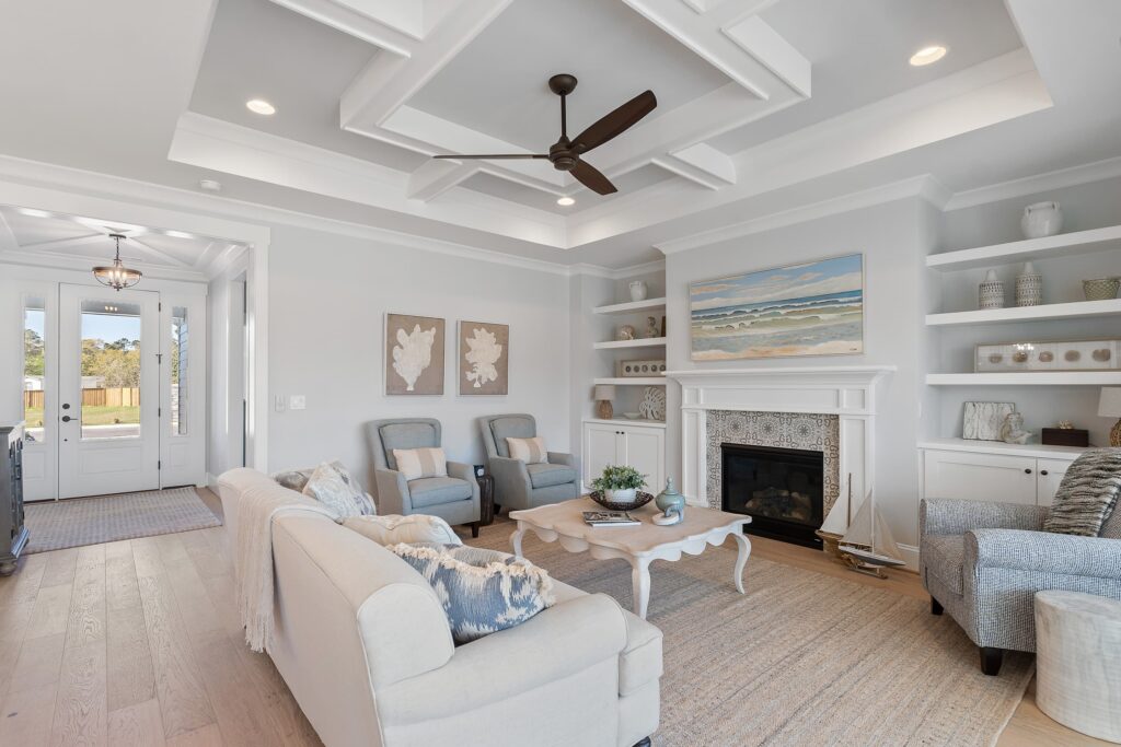 East Wynd Model Home Living Room