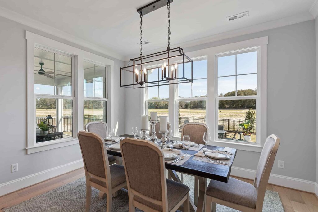 East Wynd Model Home Dining Room