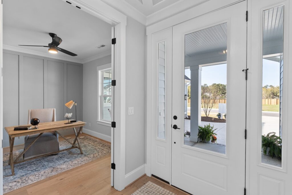 East Wynd Model Home Entrance